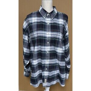 East Island Mens Plaid Shirt XL